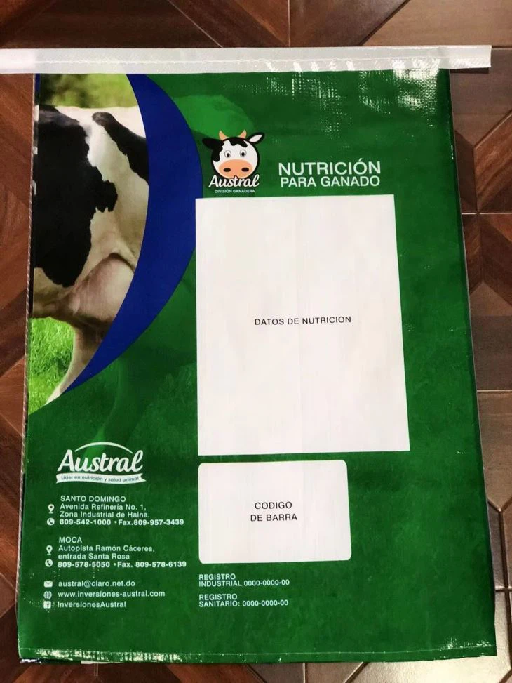 60lbs Feed Bag For Exporting To Dominican Republic